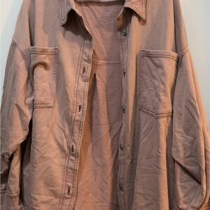 Maurices Mauve Utility Jacket